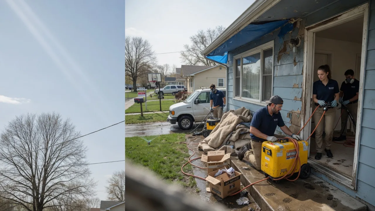 Basement Flood Cleanup in Agency, MO near me